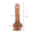 Realistisches Silikon-Dildo-Sex-Spielzeug für Frauen Injo-Y41